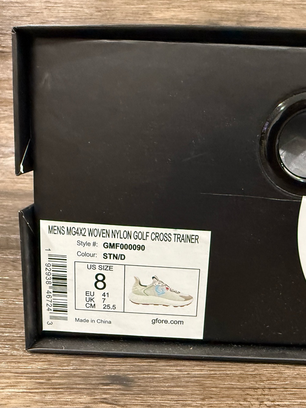 NEW G/FORE MG4X2 Golf Shoe Sz 8 M STONE / DUNE - Picture 16 of 16
